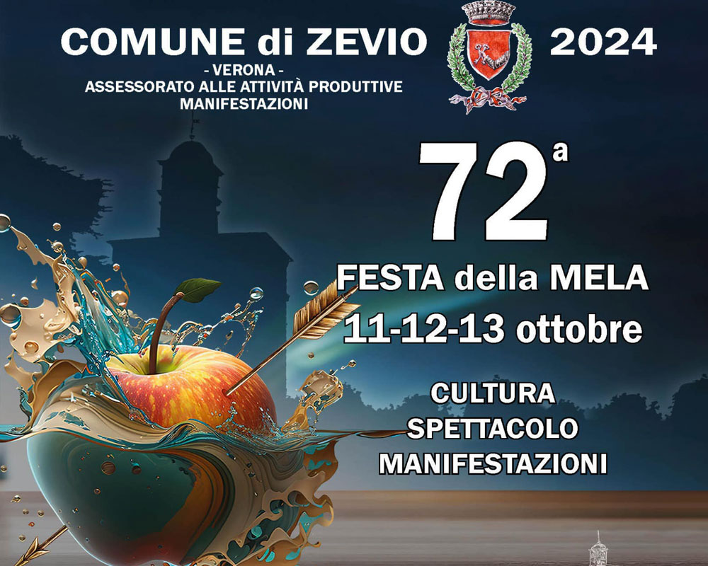 Festa della Mela di Zevio dall'11 al 13 ottobre 2024