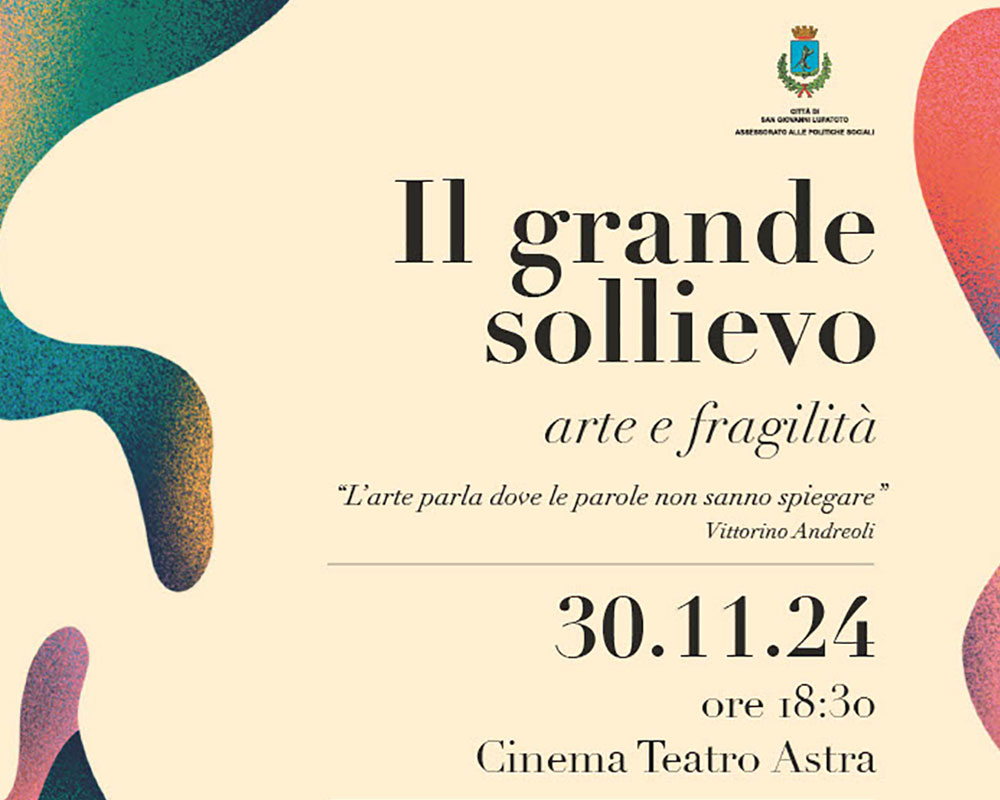 Il grande sollievo, incontro al Cinema Teatro Astra di San Giovanni Lupatoto