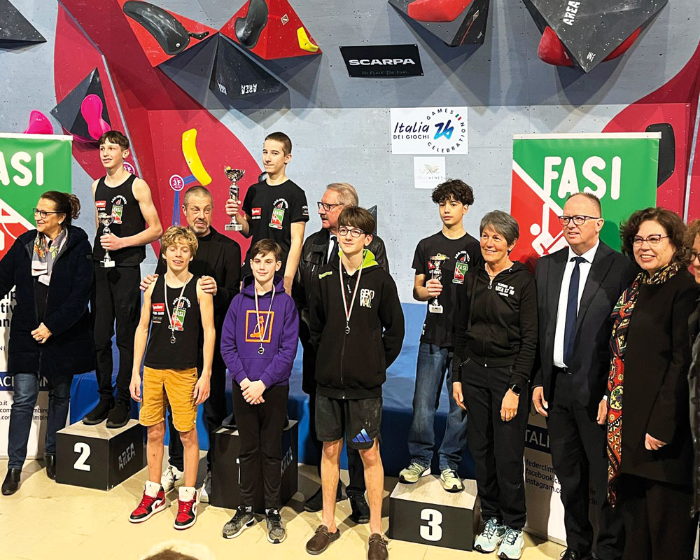 King Rock protagonista alla Veneto Boulder Junior Cup