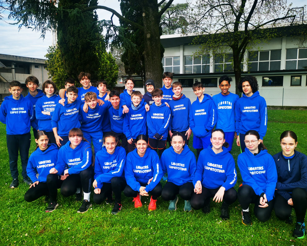 La squadra Cadetti della Libertas Lupatotina