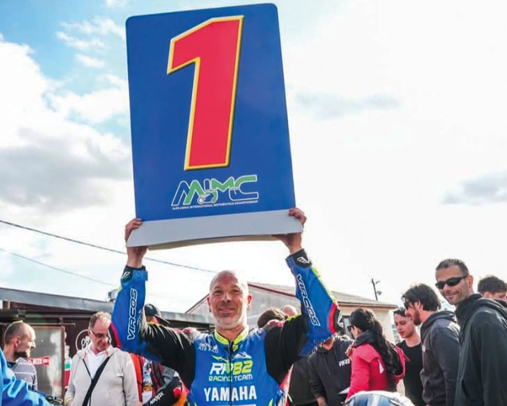 RP82 Racing Team, Roberto Perlini un primo e un secondo posto all'Alpe Adria a Grobnik