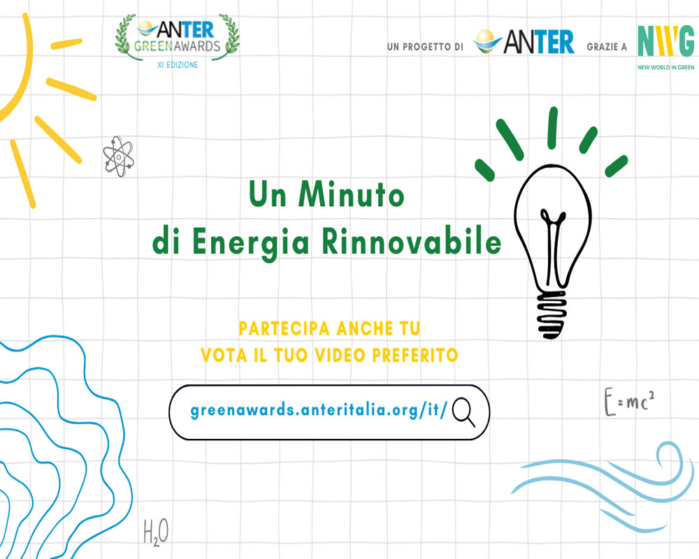 L’Istituto Comprensivo di Zevio rappresenta la città al contest nazionale sulle energie rinnovabili. Sono in corso le votazioni online per gli ANTER Green Awards. Tutti i cittadini possono votare il progetto della scuola locale