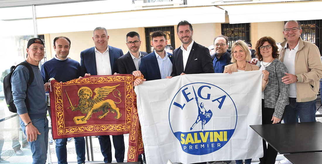 Da sinistra: Zuliani, Gaspari, Montagnoli, Rigo, Stoppato, Borchia, Gugole, Moretto, Guadagnini e Corradi