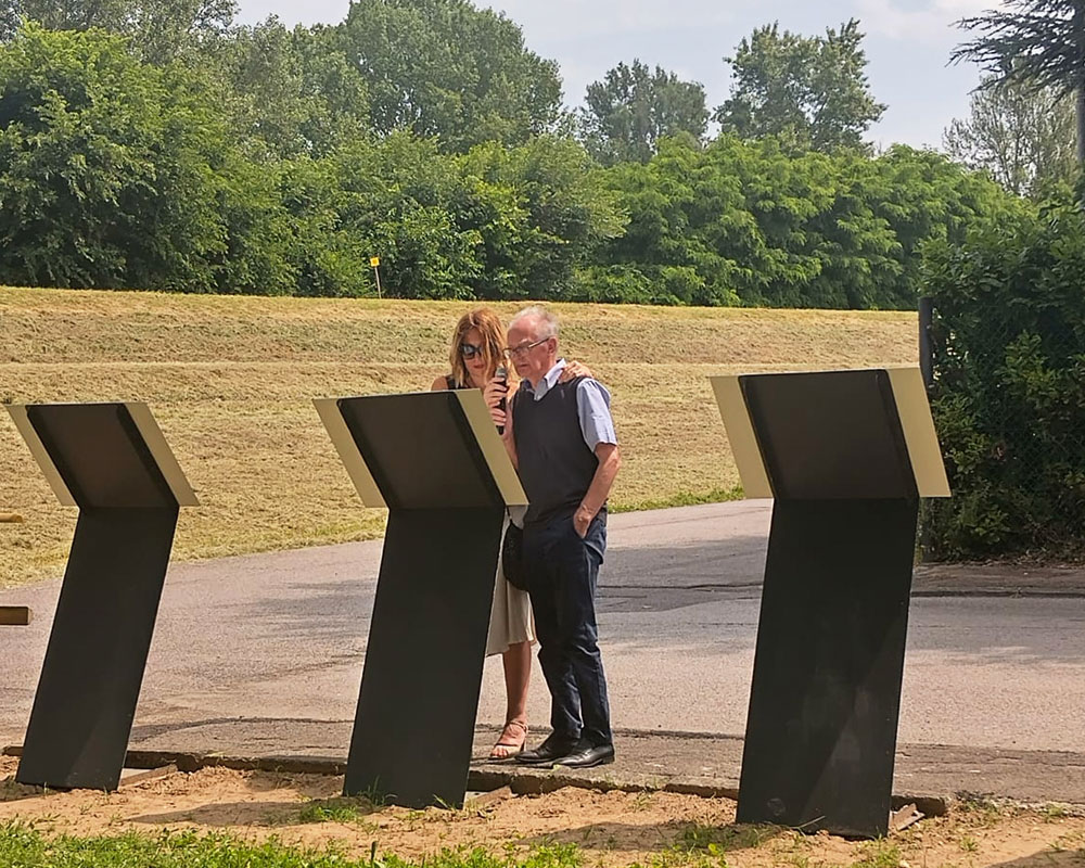Inaugurato a Zevio il percorso “La poesia di Luigi Lineri”