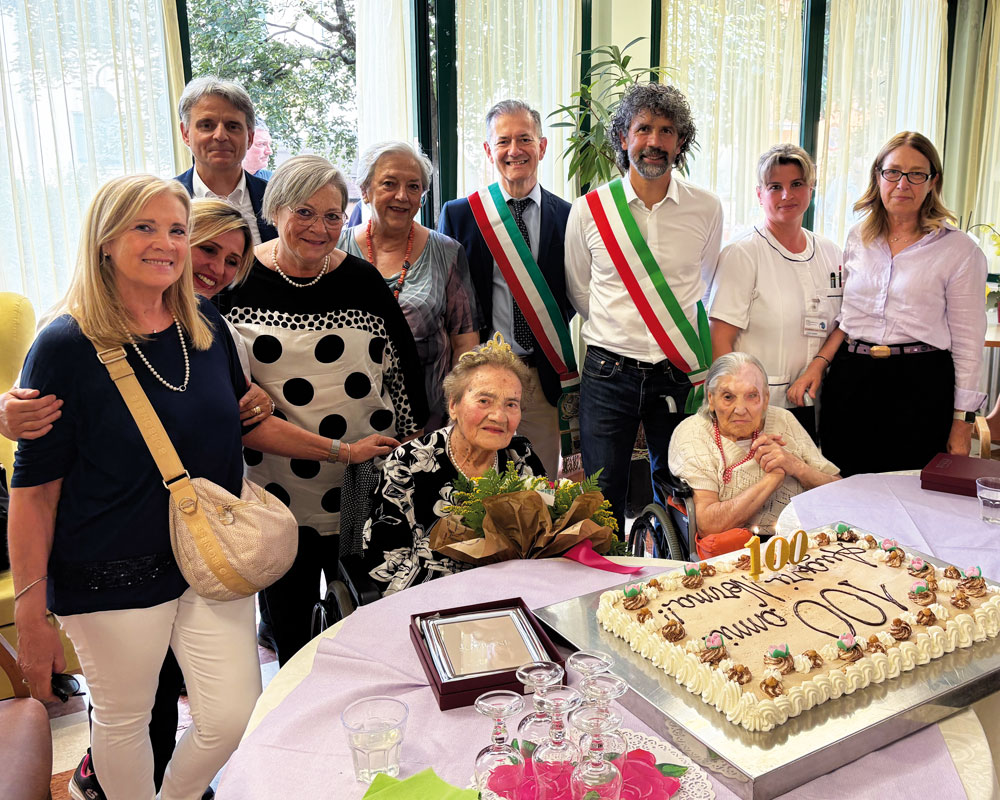 Teresa Mastantuono e Norma Boniolo, festeggiano 205 anni in due