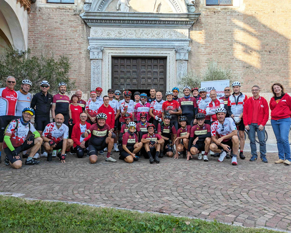 Asfa Tour 2025, 130 km. in bicicletta per sensibilizzare alla donazione di sanque e non solo...