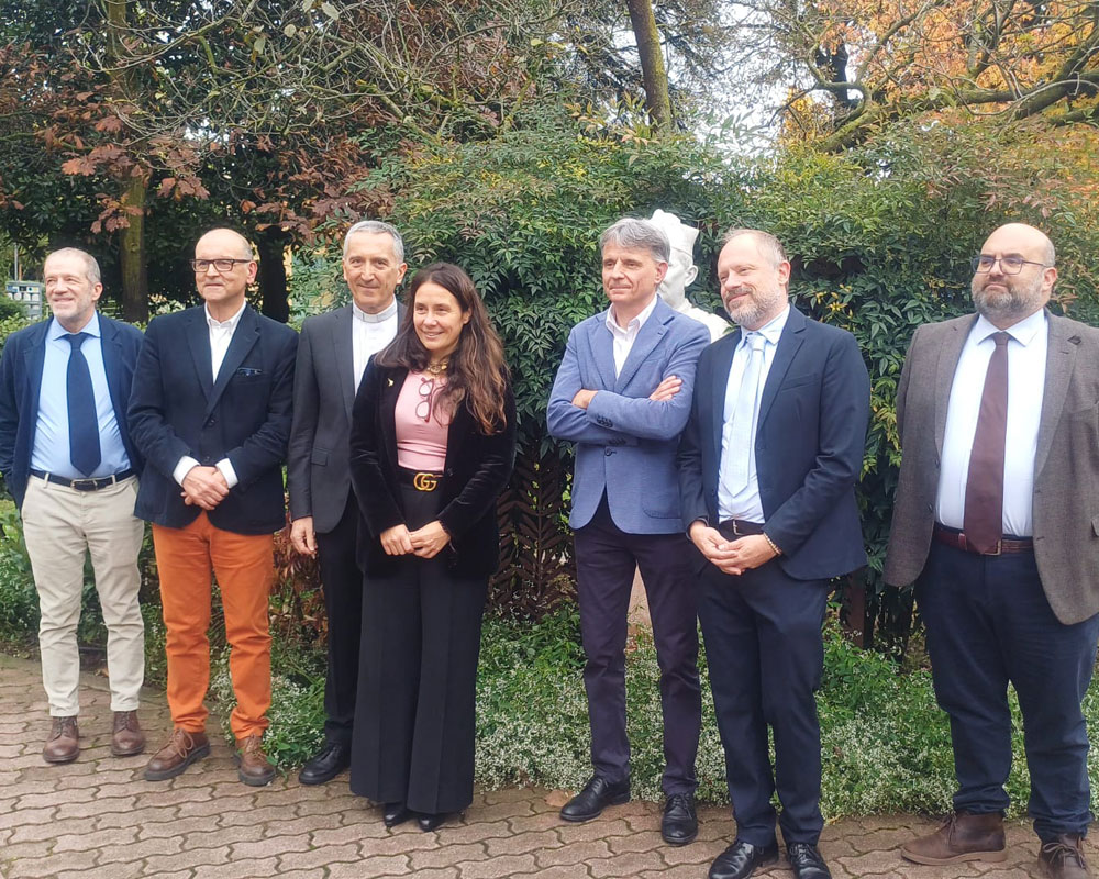 Il Ministro per le Disabilità Alessandra Locatelli in visita alla Pia Opera Ciccarelli a San Giovanni Lupatoto