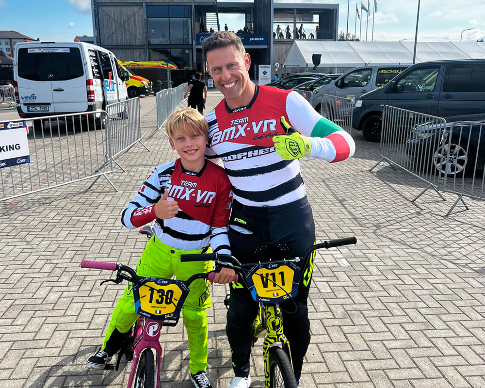 Manuel e Liam De Vecchi, Bmx Verona