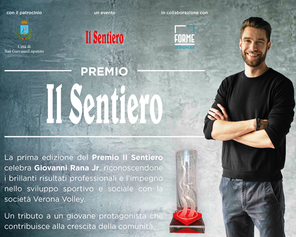 A Giovanni Rana Jr il Premio Il Sentiero 2025