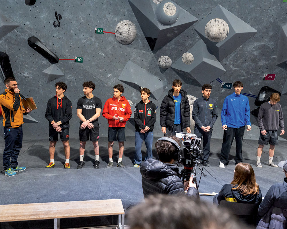 Gli atleti finalisti King Rock