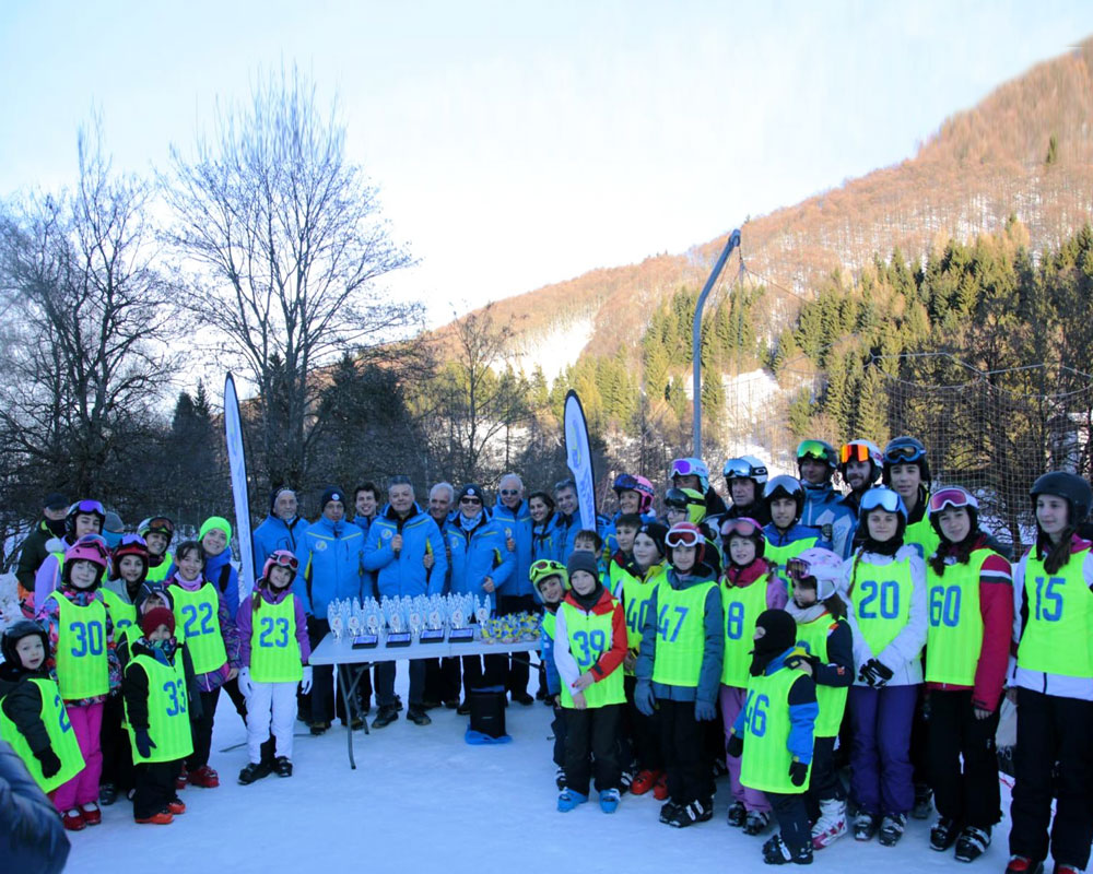 La Cometa grande successo per il corso di sci