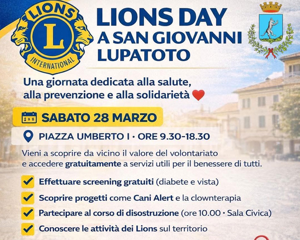 Lions Day a San Giovanni Lupatoto