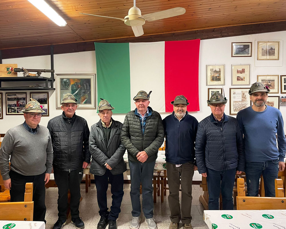 Alpini a Perzacco, rinnovato il nuovo direttivo
