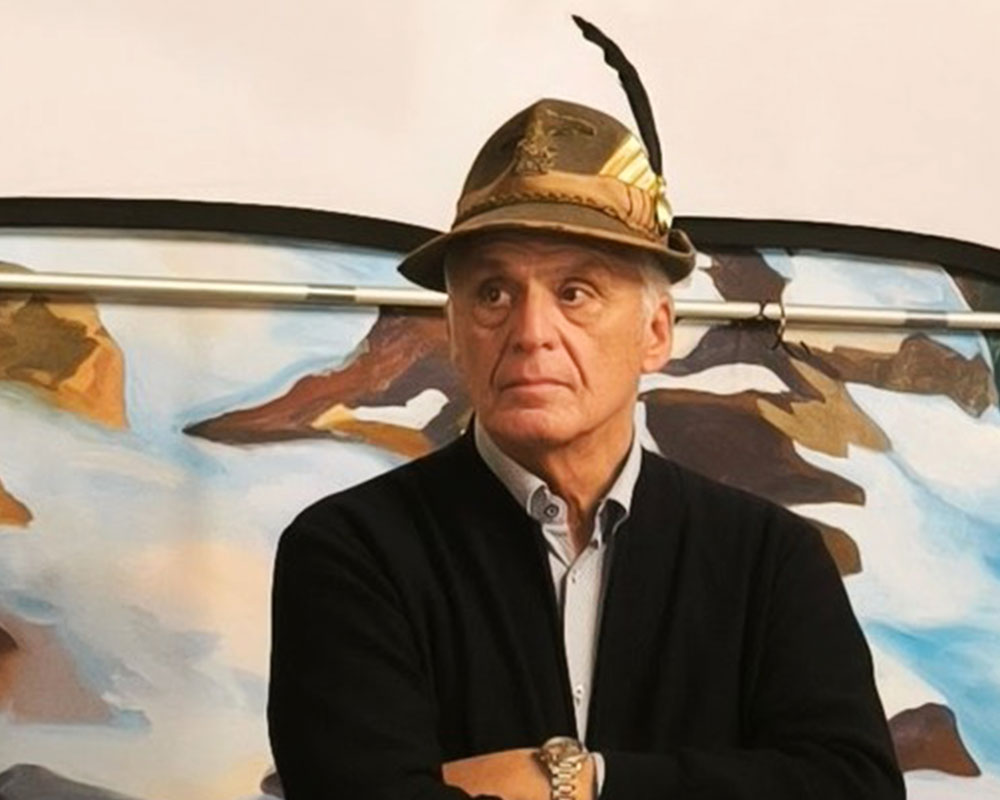 Maurizio-Chieppe-alpino-solidale Maurizio Chieppe di Zevio, alpino solidale