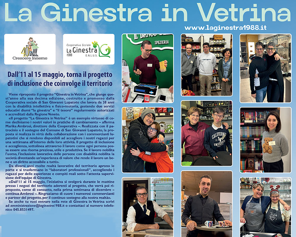 Torna La Ginestra in Vetrina a San Giovanni Lupatoto