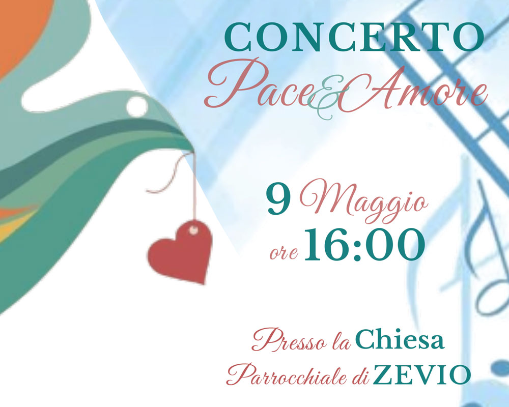 Nella chiesa parrocchiale di Zevio, concerto Pace e Amore