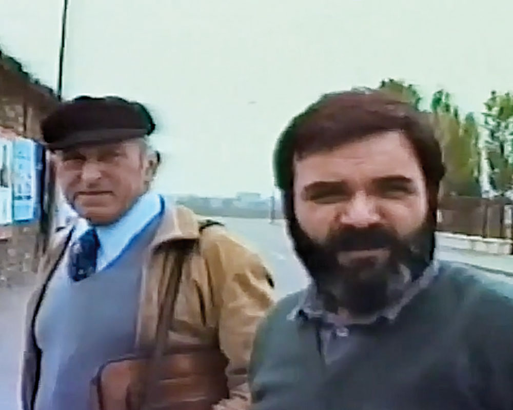 San-Giovanni-Lupatoto-come-eravamo-Giuseppe-Lavorenti-e-Palmino-Faccini Come eravamo, Giuseppe Lavorenti e Palmino Faccini davanti a Ca' dei Sordi