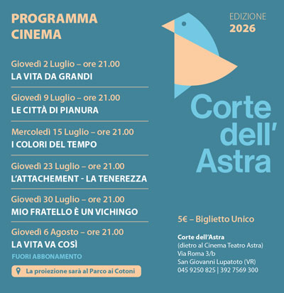 Cineforum Teatro Astra San Giovanni Lupatoto