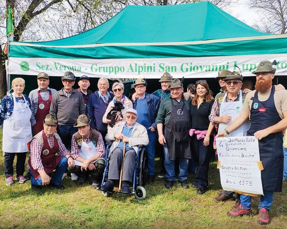 Alpini-100-anni-di-passi-e-solidarieta Alpini di San Giovanni Lupatoto festeggiano i 100 anni