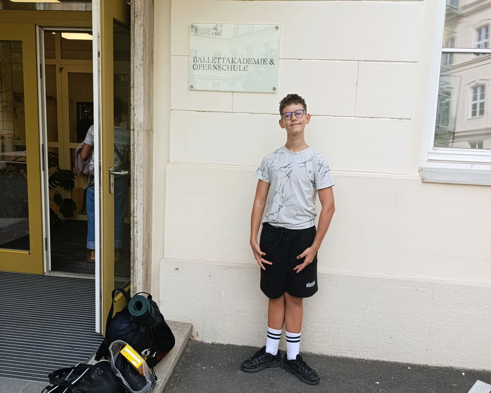 Giovanni Adami il Billy Elliot lupatotino studierà a Vienna