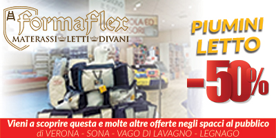 Formaflex Verona piumini letto 50%