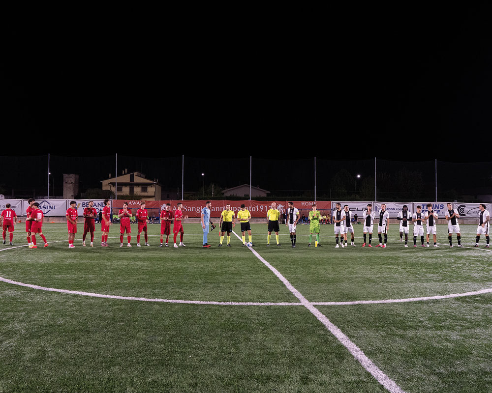 Un momento del derby di Coppa Veneto tra San Giovanni Lupatoto e Zevio